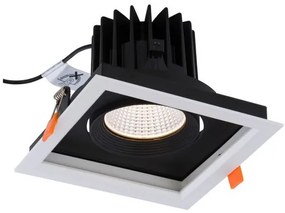 Σποτ Φωτιστικό Οροφής Χωνευτό LED 30W IP20 4000K Ασπρόμαυρο CL DIA 8718 Nowodvorski 8718 Μαύρο-Λευκό