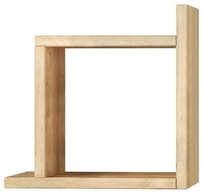 Ραφιέρα Τοίχου Box 0207471 30x22x30cm Natural