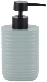 Δοχείο Κρεμοσάπουνου Ριγέ 845170 8,1x8,1x16,9cm Mint Ankor Πολυέστερ