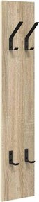 vidaXL Τοίχου Κρεμάστρα Δρύς Sonoma 20 x 1,5 x 100 εκ