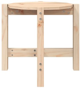 vidaXL Τραπεζάκι Σαλονιού Ø 52,5x45 εκ. από Μασίφ Ξύλο Πεύκου