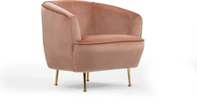 Πολυθρόνα Ροζ PICCOLI 83x72x75