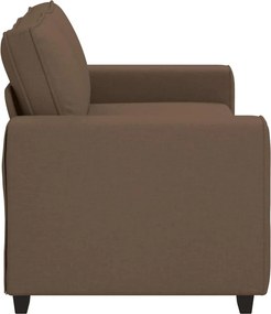 vidaXL Διθέσιος Καναπές Καφέ 180x77x82 εκ. Ύφασμα