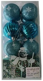 Σετ Χριστουγεννιάτικα στολίδια - 6cm - 16pcs - 231689-231689