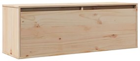 vidaXL Ντουλάπι Τοίχου 100 x 30 x 35 εκ. από Μασίφ Ξύλο Πεύκου
