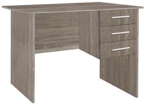Γραφείο ArteLibre ERYTROPOUS Σκούρο Καφέ Μοριοσανίδα 120x60x76cm-14370037