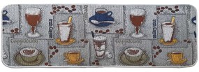 Χαλάκι Κουζίνας Collage 6502 50X150cm Grey Sdim 50Χ150 Πολυπροπυλένιο