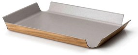 Δίσκος Σερβιρίσματος Living 02906000 45x34x4cm Taupe-Natural Continenta Wood