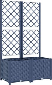 vidaXL Κήπος Μπλε Γκρι 80 x 40 x 136 cm