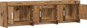 vidaXL Ντουλάπι TV 168 x 33 x 47 εκ. Παλαιωμένο ξύλο