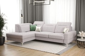 Γωνιακός καναπές Melindo Mini-Gkri Anoixto-Αριστερή