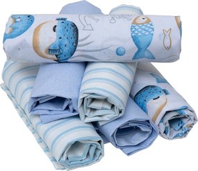 Σεντόνια Λίκνου (6τμχ) Viopros Baby Σχ. 764