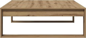 vidaXL Τραπεζάκι Σαλονιού Artisan Δρυς 100x100x35 εκ. Επεξ. Ξύλο