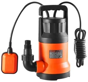VEVOR Submersible Utility Pump Sump Pump 700W 4148 GPH 33 ft Head Water Pump