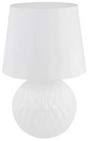 Επιτραπέζιο Φωτιστικό 1xE27 Santana TK Lighting 16046 Λευκό