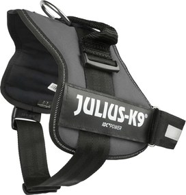 Λουρί Σκύλου Trixie Power Ανθρακί L