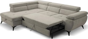 Γωνιακός Καναπές Fairo-Δεξιά-Μπεζ