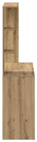 vidaXL Γραφείο artisan δρυς 78.5 x 37 x 154.5 εκ Επεξεργασμένο ξύλο