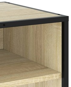 vidaXL Έπιπλο Τηλεόρασης Sonoma Δρυς 180x40x46 εκ. Επεξ. Ξύλο