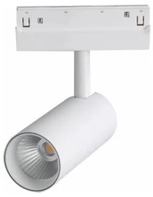 Σποτ Φωτιστικό Ράγας LED 12W IP20 4000K HUBEM1240W ACA HUBE1240W Λευκό