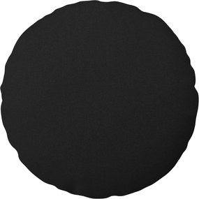 vidaXL Κάλυμμα Μαξιλαριού 2 τμχ. HEERLEN Μαύρο Ø 40 cm Ύφασμα