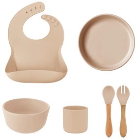 MinikOiOi Σετ BLW III από Σιλικόνη Bubble Beige