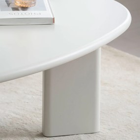 Τραπέζι Σαλονιού (130x80x42) Spitishop Dahlia Cream