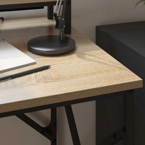 vidaXL Γραφείο Δρύς Sonoma 100 x 50 x 86,5 εκ Επεξεργασμένο ξύλο