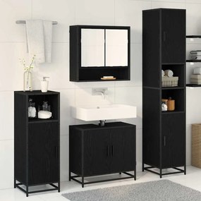 vidaXL Σετ Επίπλων Μπάνιου 3 pcs Artisan Oak Επεξεργασμένο ξύλο