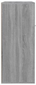 vidaXL Παπουτσοθήκη Γκρι Sonoma 60x35x84 εκ. από Επεξεργασμένο Ξύλο