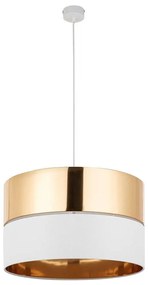 Φωτιστικό Οροφής Hilton 4771 1xΕ27 15W Φ50cm 175cm White-Gold TK Lighting