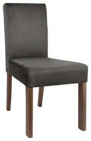 Καρέκλα Τραπεζαρίας Τ-11 Fylliana Γκρί με Grey Oak πόδια 45x45x90εκ. 2αδα 45x45x90 εκ.