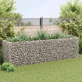 vidaXL Συρματοκιβώτιο - Γλάστρα Υπερυψωμένη 360x90x100 εκ. Ατσάλινη