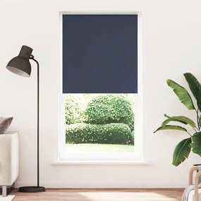 vidaXL Στόρι Συσκότισης Θαλάσσιο 115x210 εκ. Πλάτος Υφάσματος 110,7 εκ. Πολυεστέρας