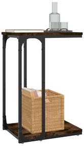 vidaXL Βοηθητικό Τραπέζι Καπνιστή Δρυς 40x30x60 εκ. Επεξεργασμένο Ξύλο