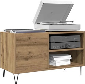 vidaXL Δισκοθήκη Δρυς τεχνίτης 84,5x38x48 εκ. από Επεξεργασμένο Ξύλο