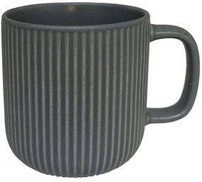 Κούπα Origo 028870 9x9x10cm Dark Grey Πορσελάνη