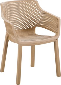 ΠΟΛΥΘΡΟΝΑ ΠΟΛΥΠΡΟΠΥΛΕΝΙΟΥ PEGGY HM6368.03 CAPPUCCINO 60x55x79Υεκ