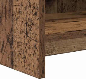 vidaXL Ντουλάπι TV 130 x 33 x 47 cm Παλαιωμένο ξύλο