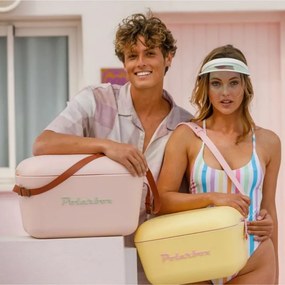 Ψυκτική τσάντα Polarbox Pop, 20 λίτρα, πολυστυρόλ AIRPOP, 5-15 °C έως 24 ώρες, Μωβ/Πορτοκαλί