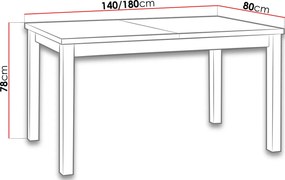 Επεκτεινόμενο τραπέζι Modern I - Karudi