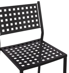 Σκαμπό Μπαρ OLYMPIAS C5528.01 Μαύρο Μεταλλικό 47x58x111 εκ. 47x58x111 εκ.