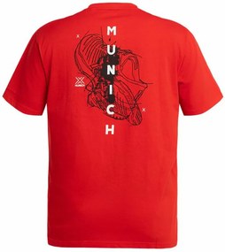 Kοντομάνικο Aθλητικό Mπλουζάκι Munich Κόκκινο