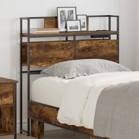 vidaXL Κεφαλάρι Αποθήκης Καπνιστή δρυς 90 cm Επεξεργασμένο ξύλο