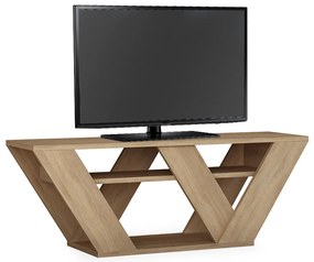 Έπιπλο τηλεόρασης Pipralla pakoworld φυσικό 110x30x40εκ