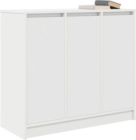 vidaXL Μπουφές Λευκός 85x34x76 εκ. από Επεξεργασμένο Ξύλο