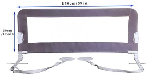 Κιγκλίδωμα κρεβατιών Dreambaby Nicole  150 x 50 cm