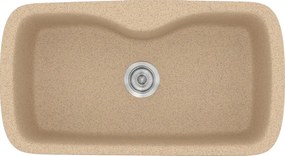 Sanitec Classic 321 (83×51) - Γρανιτένιος νεροχύτης - Granite BEIGE