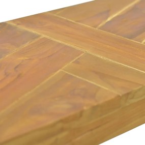 vidaXL Τραπέζι Κονσόλα 110 x 35 x 75 εκ. από Μασίφ Ξύλο Teak