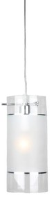 Φωτιστικό Οροφής Μονόφωτο Aca Mane FW50671 Chrome/Sandblast